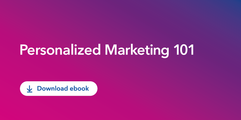 personalized marketing ebook